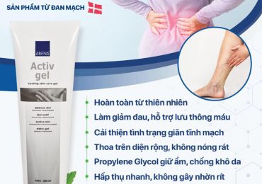 Gel xoa bóp giảm đau Abena – Giải pháp tối ưu cho các vấn đề về cơ khớp