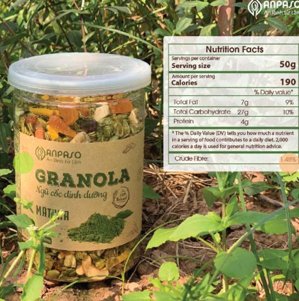 granola thuong 300gr vi matcha 1