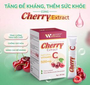 Thực phẩm bảo vệ sức khỏe Cherry Extract VitaminC
