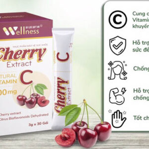 Thực phẩm bảo vệ sức khỏe Cherry Extract VitaminC - Ảnh 4