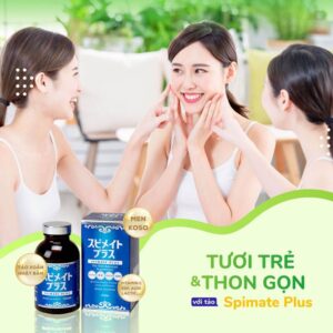 Thực phẩm bảo vệ sức khỏe Tảo Spimate Plus Hộp 1200V - Ảnh 4