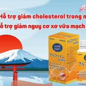 Sarafine Fujina Hỗ Trợ Giảm Cholesterol và Mỡ Máu 9 Sarafine Fujina Hỗ Trợ Giảm Cholesterol và Mỡ Máu - Ảnh 3