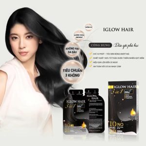 Dầu gội phủ bạc IGLOW HAIR Hàn Quốc - Ảnh 3