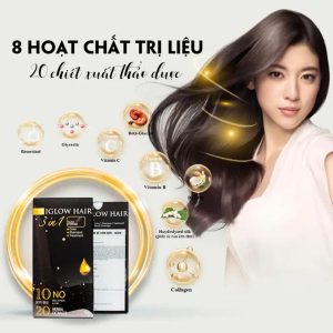 Dầu gội phủ bạc IGLOW HAIR Hàn Quốc - Ảnh 2