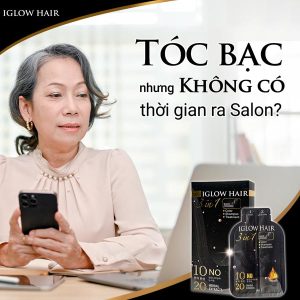 Dầu gội phủ bạc IGLOW HAIR Hàn Quốc - Ảnh 6