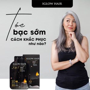 Dầu gội phủ bạc IGLOW HAIR Hàn Quốc - Ảnh 5