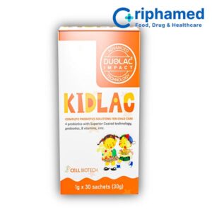 Thực phẩm bảo vệ sức khoẻ KIDLAC - Giải pháp vàng cho hệ tiêu hóa