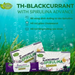 TH-Blackcurrant with Spirulina Advance - Tảo Spirulina và Nho đen - Ảnh 2