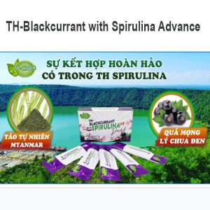 TH-Blackcurrant with Spirulina Advance - Tảo Spirulina và Nho đen - Ảnh 3