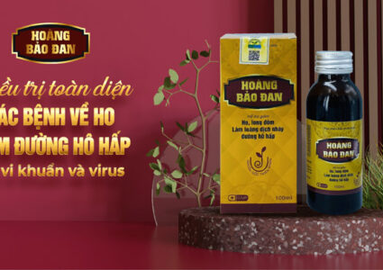Siro Hoàng Bảo Đan – Giải pháp hiệu quả về hô hấp