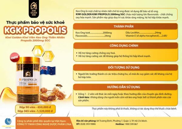 vien uong ho tro tang de khang bao ve ho hap propolis 01