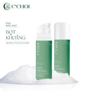 Sữa rửa mặt bọt khoáng C'Choi - Giải Pháp Làm Sạch Da Toàn Diện và Tinh Tế