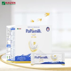 Sữa cho người tiểu đường PaPamilk Diasure chứa Tổ Yến – Hộp 24 gói (Gói 32gr)