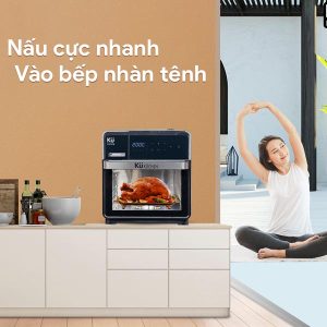 Nồi chiên không dầu kết hợp hấp KU 2228 - Ảnh 4