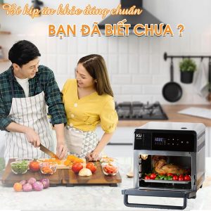 Nồi chiên không dầu kết hợp hấp KU 2228 - Ảnh 5