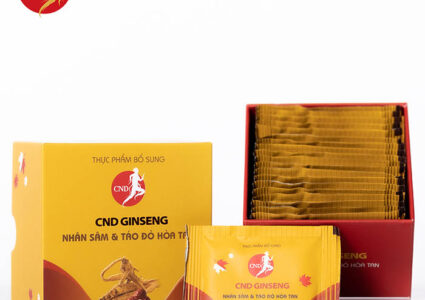CND Ginseng Nhân Sâm và Táo Đỏ – Bí Quyết Cho Sức Khỏe Vững Vàng