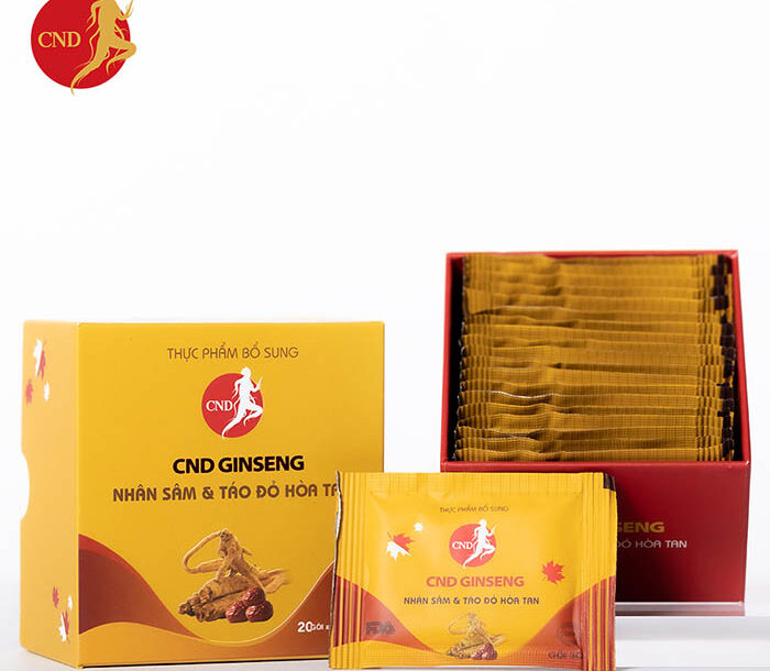 CND Ginseng Nhân Sâm và Táo Đỏ – Bí Quyết Cho Sức Khỏe Vững Vàng CND Ginseng Nhân Sâm và Táo Đỏ – Bí Quyết Cho Sức Khỏe Vững Vàng