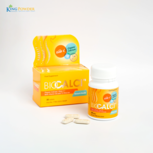 Thực phẩm bổ sung canxi và vitamin D3 giúp xương chắc khoẻ – BIOCALCI 72
