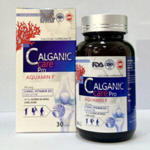 Bổ sung canxi Calganic Care Pro - Đầu tư cho một hệ xương chắc khỏe