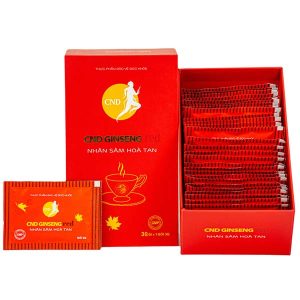 CND Ginseng Red – Nhân sâm hòa tan, hỗ trợ bổ thận, giảm mệt mỏi hộp 30 gói 9 CND Ginseng Red – Nhân sâm hòa tan, hỗ trợ bổ thận, giảm mệt mỏi hộp 30 gói - Ảnh 3