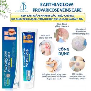 Earthlyglow - Kem hỗ trợ giảm viêm khớp giãn tĩnh mạch