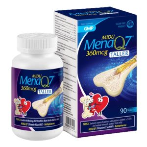 Midu MenaQ7 360mcg Taller - Giải Pháp Chiều Cao Vượt Trội Của Trẻ Dậy Thì - Ảnh 5