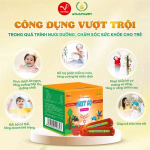 Ống Uống Dinh Dưỡng Nest Go - Hỗ Trợ Trẻ Biếng Ăn, Tăng Đề Kháng & Phát Triển Chiều Cao - Ảnh 4