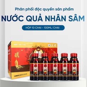 Nước uống Quả sâm Ginseng Berry S Drink - Tăng Cường Sức Khỏe Từ Hàn Quốc