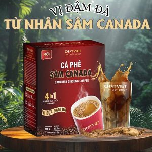 Cà Phê Sâm Canada hộp 10 gói - Tuyệt Vời Cho Sức Khỏe - Ảnh 2