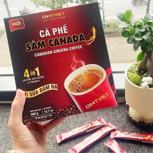 Cà Phê Sâm Canada (Hộp 30 gói) - Vị Đậm Đà và Sức Khỏe Vàng - Ảnh 4