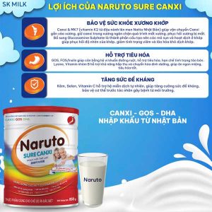 Naruto Sure Canxi - Dinh Dưỡng Cho Xương Khớp Chắc Khỏe - Ảnh 2