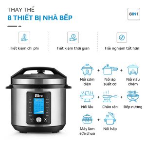 Nồi áp suất điện đa năng Olivo PC680 - Ảnh 4