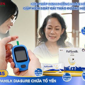 Papamilk Diasure - Dành cho mẹ bầu & người tiểu đường - Ảnh 3