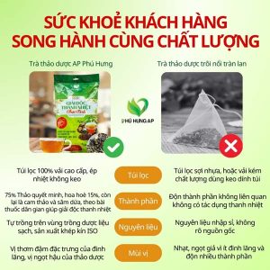 Trà Giải Độc Thanh Nhiệt Thái Bình - Tinh hoa thảo dược, gửi gắm sức khỏe - Ảnh 5