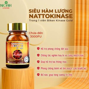 Thực phẩm bảo vệ sức khỏe BIKEN KINASE GOLD - Ảnh 4
