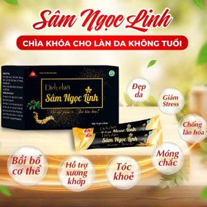 Thực phẩm bổ sung dịch chiết Sâm Ngọc Linh - Ảnh 3