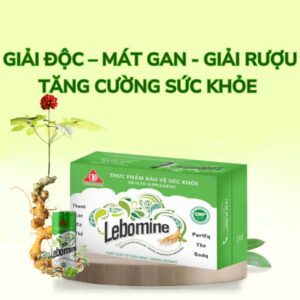 Nước uống Lebomine - Giải pháp thanh nhiệt, bảo vệ gan hiệu quả