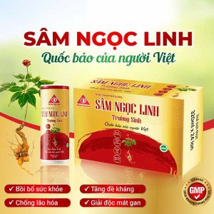 Sâm ngọc linh trường sinh đỏ (Thùng 24 lon) - Bí Quyết Giải Độc Gan, Tăng Cường Sức Khỏe - Ảnh 5