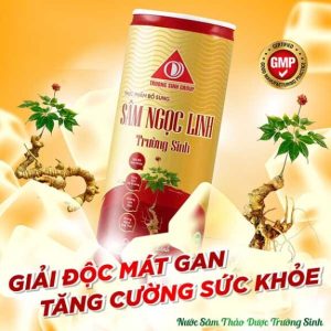 Sâm ngọc linh trường sinh đỏ (Thùng 24 lon) - Bí Quyết Giải Độc Gan, Tăng Cường Sức Khỏe - Ảnh 3