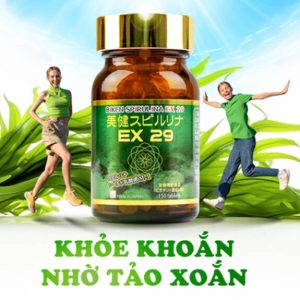 Viên uống tắng sức đề kháng và phục hồi thể lực BIKEN SPIRULINA EX29 - Ảnh 6