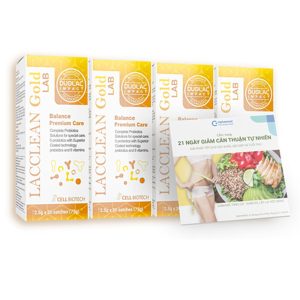 Combo 21 ngày thay đổi cơ thể bằng Probiotic - LACCLEAN GOLD
