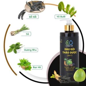 Dầu gội thảo dược COME ON 3in1 - Da Đầu Sạch Khỏe, Tóc Chắc Khỏe, Bồng Bềnh 15 Dầu gội thảo dược COME ON 3in1 - Da Đầu Sạch Khỏe, Tóc Chắc Khỏe, Bồng Bềnh - Ảnh 7