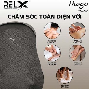 Máy Massage Lưng RelX Thư Giãn Giảm Đau Cột Sống Hiệu Quả - Ảnh 8