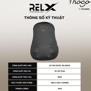 Máy Massage Lưng RelX Thư Giãn Giảm Đau Cột Sống Hiệu Quả - Ảnh 7