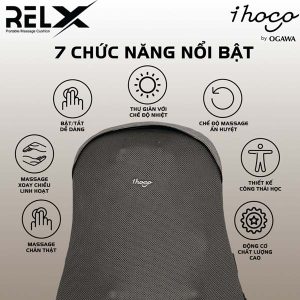 Máy Massage Lưng RelX Thư Giãn Giảm Đau Cột Sống Hiệu Quả - Ảnh 5