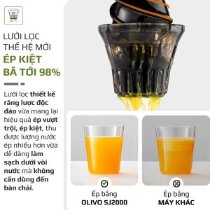 OLIVO SJ2000 - Giữ Trọn Vitamin, Đánh Bay Cặn Bã - Ảnh 6