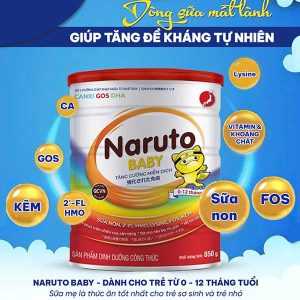 Naruto Baby – Sữa Bột Dinh Dưỡng Hỗ Trợ Miễn Dịch & Phát Triển Toàn Diện