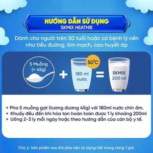 SKMIX HEATHIE - Giải pháp dinh dưỡng toàn diện cho người lớn tuổi - Ảnh 4