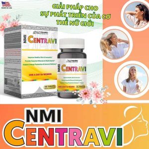 Thực phẩm bảo vệ sức khỏe NMI CENTRAVI (120 viên) - Ảnh 6
