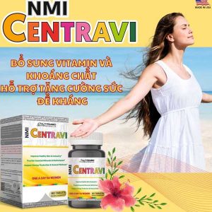Thực phẩm bảo vệ sức khỏe NMI CENTRAVI (120 viên) - Ảnh 5